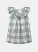 Robe Vichy à volants MIVYETTE / 25E2PF92ROB808