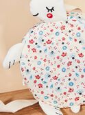 Sac à dos écru tortue fleuri FALILIANE / 23E4BFC1BES001