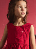 Robe réversible imprimé fleuri et uni MORIVETTE / 25E2PFJ3ROBF506