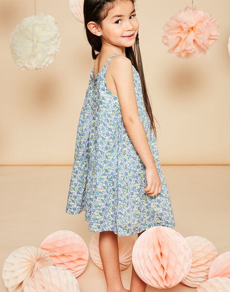 Robe courte vanille à imprimé fleuri FRUROBETTE 1 / 23E2PFX6RBS114