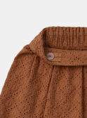 Jupe short broderie anglaise MLORUPETTE / 25E2PFP1JPSI814