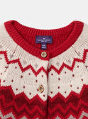 Gilet en jacquard LALIVUETTE / 24H2PFR1CARF505