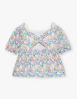 Blouse écrue à imprimé fleuri FLECHETTE / 23E2PFS1CHE001