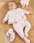 Ensemble body-blouse, legging et chaussettes bébé fille DOLORES / 22H0CFH1ENS307