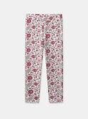 Legging imprimé fleuries Fille NILEGETTE / 25H2PFL1LG001