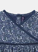 Robe cache-coeur fleuri MAFLORENCE / 25E1BFL1ROB070