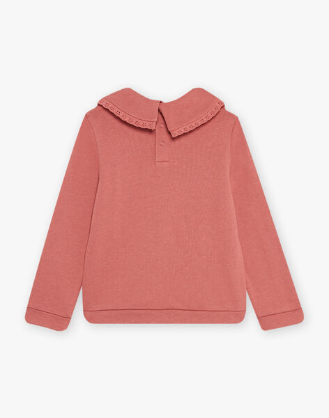 Sweat rose col claudine DUDOINETTE / 22H2PFR1SWED332