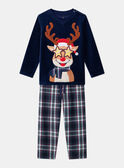 Pyjama noël Cerf LAPERAGE / 24H5PGF1PYJ705