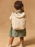 Sac à dos souris en gaze de coton MAIVANA / 25E4BF91BESA001