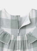 Robe Vichy à volants MIVYETTE / 25E2PF92ROB808