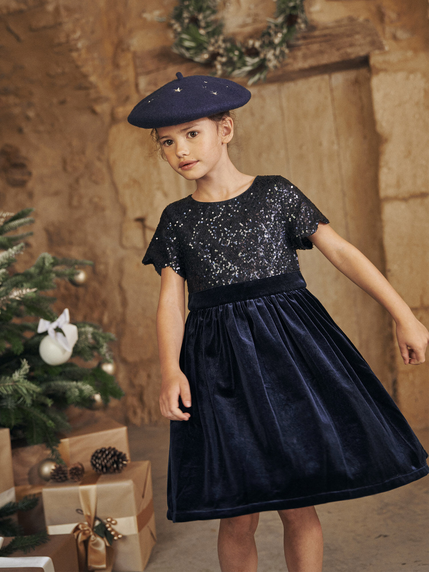Robe Bleu marine Fille Sergent Major