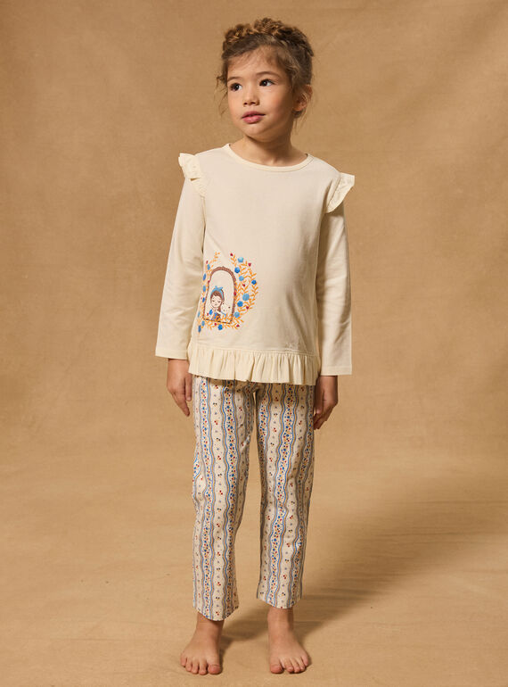 Pyjama Petite fille jersey MUIMOLETTE / 25E5PFE4PYJ005