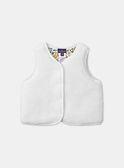 Gilet réversible fleuri LALOLA / 24H1BFO1CSM001