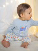 Grenouillère motif baleine et chaussettes bébé garçon CEIACOB / 22E5BG51GREC232