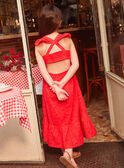 Robe Bain de Soleil Rouge KLAFETTE / 24E2PFN1RBSF503