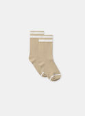 Lot de 3 paires de chaussettes à rayures ou uni Garçon NEFOOTAGE / 25H4PGK1SOQA014