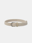 Ceinture beige tressée MREBELAGE / 25E4PGL1CEI806