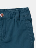 Pantalon Bleu Canard LARAPAGE / 24H3PGR1PAN714