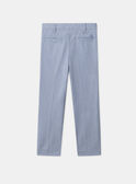 Pantalon de costume bleu MREPANTAGE / 25E3PGL2PAN213