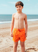 Short de bain orange à motif magique  MRUMOUAGE / 25E4PGC7MAIE405