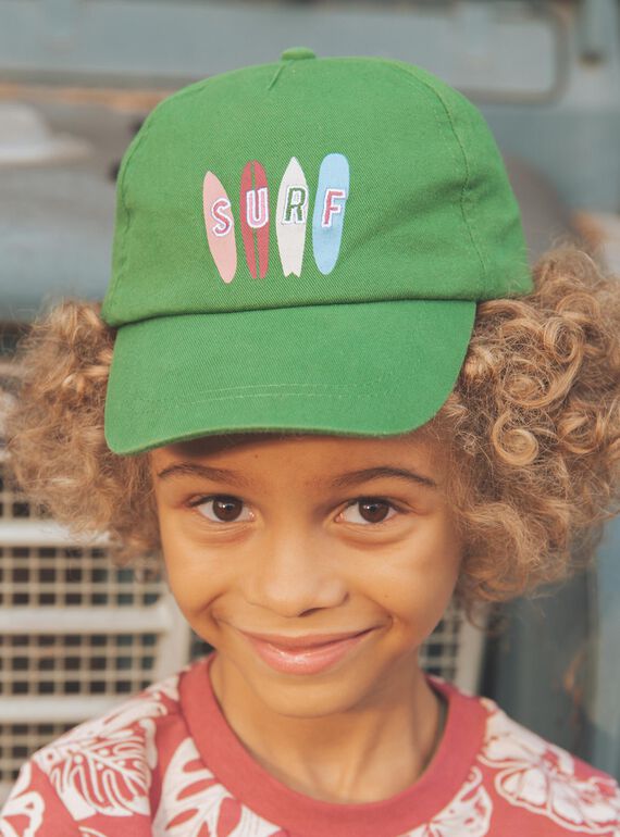 Casquette kaki en twill FICHAPAGE / 23E4PGD1CHA628