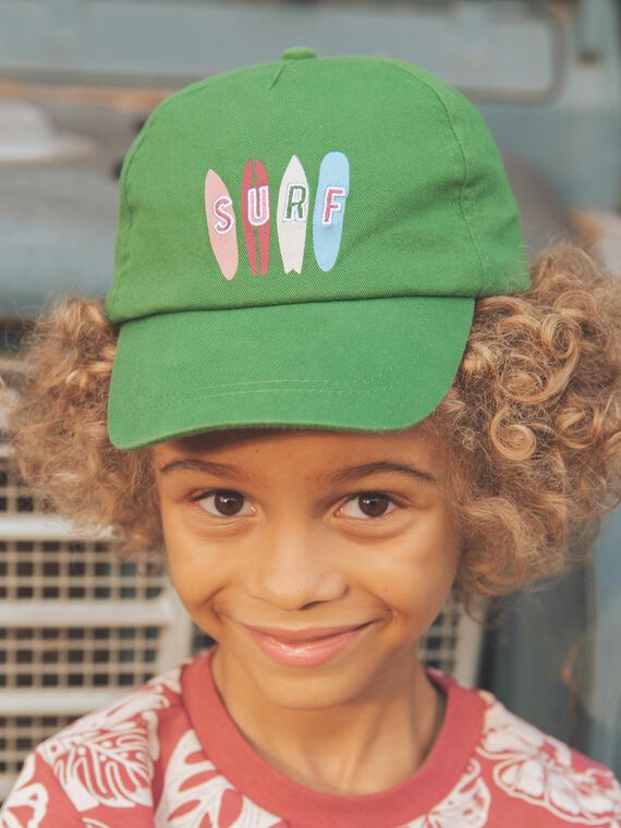 BUCKLE TWILL CASQUETTE BEG