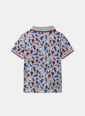 Polo avec motifs voiliers MONOPLAGE / 25E3PGJ1POLJ920