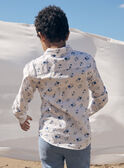 Chemise écrue à imprimé musical LEPRINAGE / 24H3PGJ1CHM000