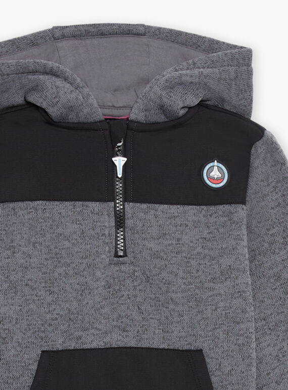 Gilet à capuche à motif fusée DUPOLAGE / 22H3PGZ1SWEJ908