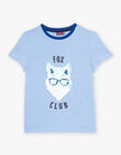 T-shirt avec animation renard en sequins et lettrage DABAGE / 22H3PG51TMCC208