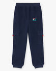 Pantalon cargo bleu marine FECOFAGE / 23E3PGB1CFPC243
