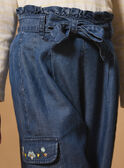 Pantalon wide leg ceinture MIXPOETTE 1 / 25E2PF51PANP274