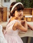 Bandeau ivoire tressé et brodé FREBANETTE / 23E4PFI1BAN005