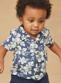 Chemise Bleu marine KROCHEBEBE / 24E1BGT1CHM070