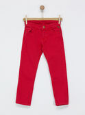 Pantalon rouge NABAGE2 / 18E3PGD2PAN050