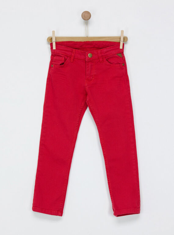Pantalon rouge NABAGE2 / 18E3PGD2PAN050