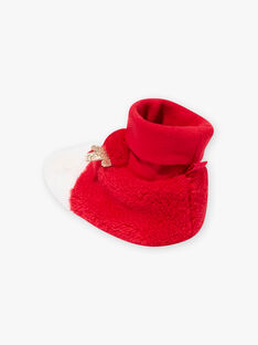 Chaussettes rouges de Noël bébé fille BUMARLENE / 21H5BFI1CHPF521