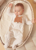 Grenouillère Beige Chiné LONNIE / 24H0NG11GREA011