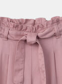 Pantalon wide leg ceinture MIXPOETTE 2 / 25E2PF52PAND327