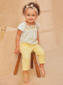 Pantalon Jaune KALOUNA / 24E1BFD1PANB104