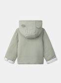 Veste à capuche en gaze de coton et jersey MOLDOVAN / 25E0CG12VESG610