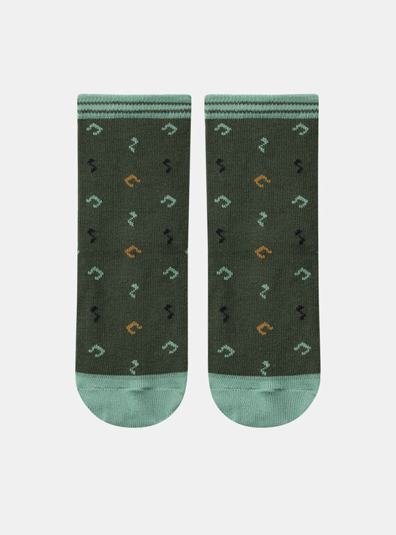 Chaussettes Kaki KAFAGE / 24E4PG32SOQ604