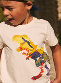 Tee Shirt Manches Courtes Blanc KITIAGE / 24E3PGC1TMC632