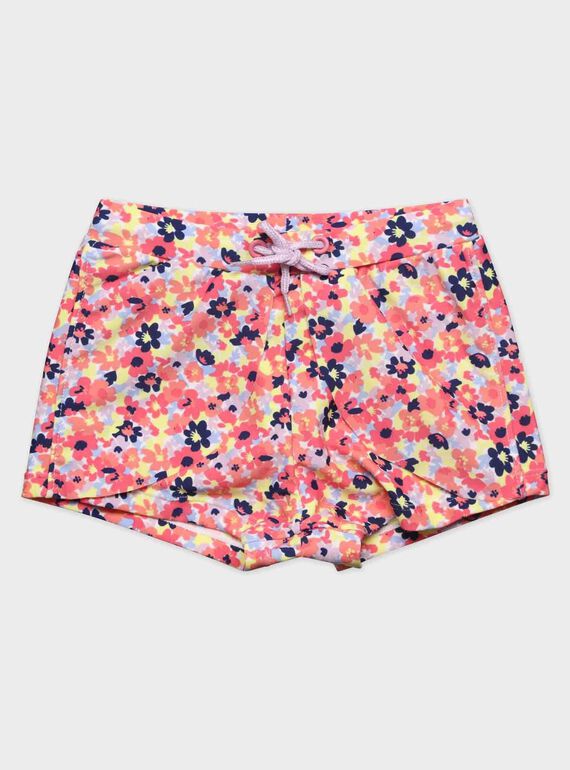 Short rose à motifs RUVASETTE / 19E4PFN1SDB001