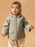 Imperméable détail rayé MILOUIS / 25E1BG31IMP631