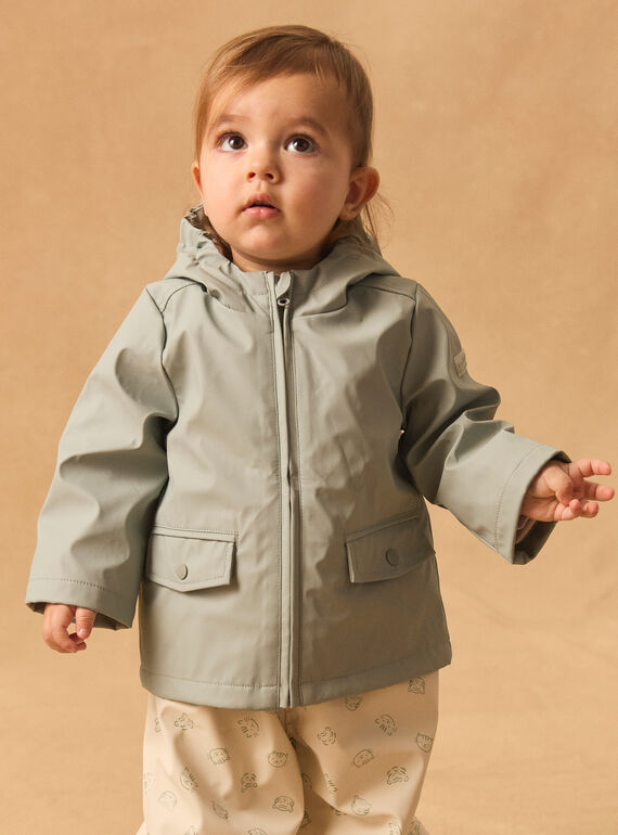 Imperméable détail rayé MILOUIS / 25E1BG31IMP631