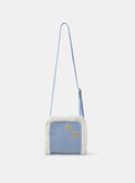 Sac bandoulière en velours côtelé  LAREINETTE / 24H4PFS1BES205