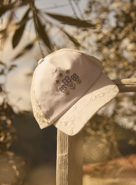 Casquette broderie fleur  MLEKSETTE / 25E4PFO1CHA001