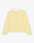 Cardigan jaune en coton FRITETTE 2 / 23E2PFJ3CAR010
