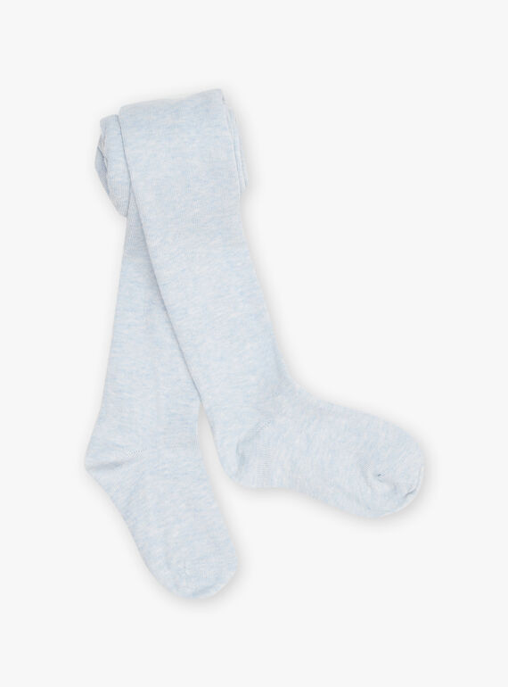 Collant chiné bleu ciel FRIWETTE 1 / 23E4PFJ2COL201